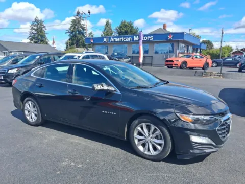 Black 2019 Chevrolet Malibu LT Sedan 4D for sale in Tacoma, WA