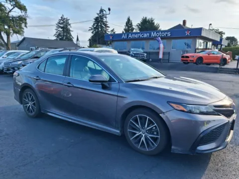 Gray 2022 Toyota Camry Hybrid SE Sedan 4D for sale in Tacoma, WA
