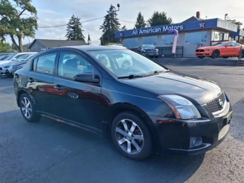 Black 2012 Nissan Sentra SR Sedan 4D for sale in Tacoma, WA