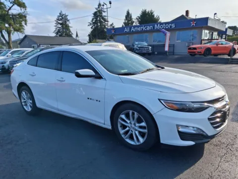 White 2020 Chevrolet Malibu RS Sedan 4D for sale in Tacoma, WA