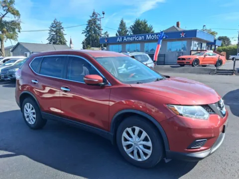 Red 2015 Nissan Rogue S Sport Utility 4D for sale in Tacoma, WA