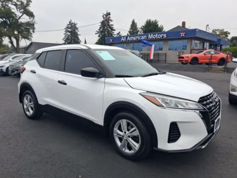 White 2023 Nissan Kicks S Sport Utility 4D for sale in Tacoma, WA