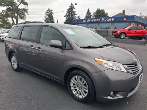 Gray 2016 Toyota Sienna XLE Premium Minivan 4D for sale in Tacoma, WA