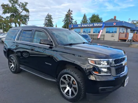Black 2017 Chevrolet Tahoe LT Sport Utility 4D for sale in Tacoma, WA