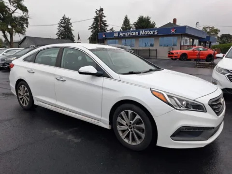 White 2015 Hyundai Sonata Sport Sedan 4D for sale in Tacoma, WA