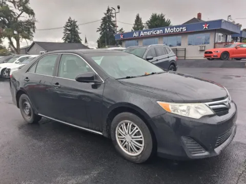 Black 2013 Toyota Camry LE Sedan 4D for sale in Tacoma, WA