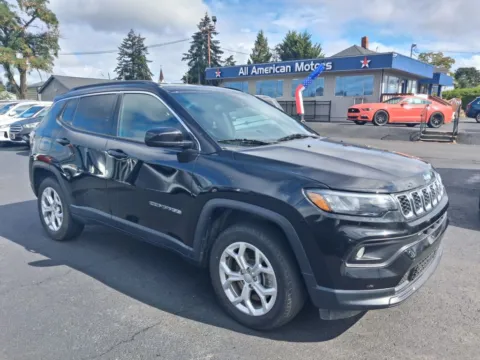 Black 2024 Jeep Compass Latitude Sport Utility 4D for sale in Tacoma, WA