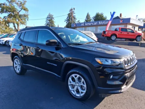 Black 2024 Jeep Compass Latitude Sport Utility 4D for sale in Tacoma, WA