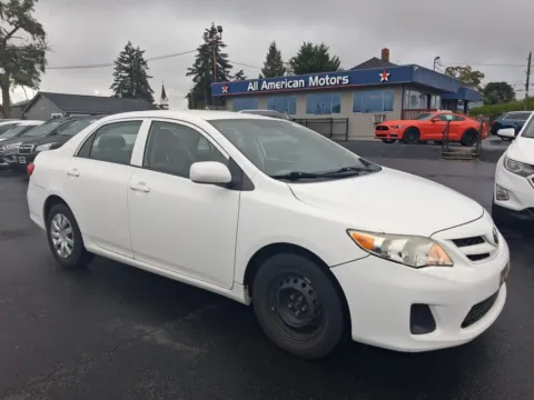 White 2013 Toyota Corolla L Sedan 4D for sale in Tacoma, WA