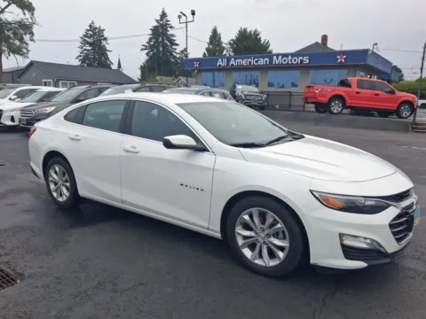 White 2023 Chevrolet Malibu 1LT Sedan 4D for sale in Tacoma, WA