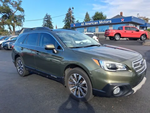Green 2015 Subaru Outback 2.5i Limited Wagon 4D for sale in Tacoma, WA