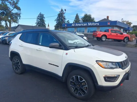 White 2021 Jeep Compass Trailhawk Sport Utility 4D for sale in Tacoma, WA