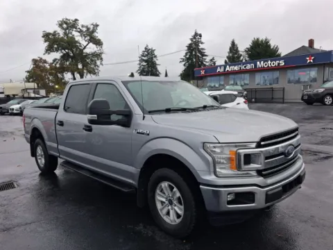 Silver 2020 Ford F-150 SuperCrew Cab XLT Pickup 4D 5 1/2 ft for sale in Tacoma, WA