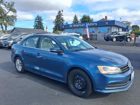 Blue 2015 Volkswagen Jetta 1.8T SE Sedan 4D for sale in Tacoma, WA