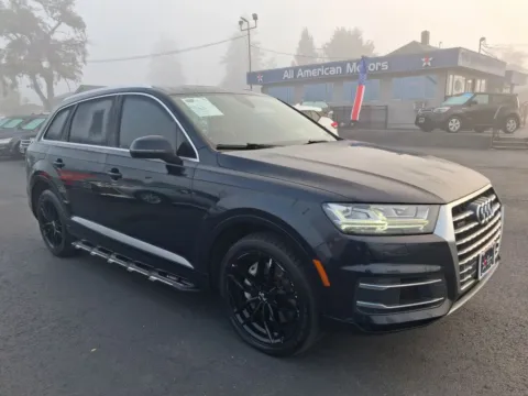 Blue 2017 Audi Q7 3.0T Premium Plus Sport Utility 4D for sale in Tacoma, WA