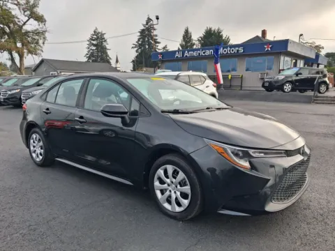 Black 2022 Toyota Corolla LE Sedan 4D for sale in Tacoma, WA