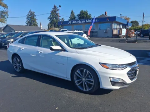 White 2024 Chevrolet Malibu 2LT Sedan 4D for sale in Tacoma, WA