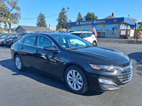 Black 2025 Chevrolet Malibu 1LT Sedan 4D for sale in Tacoma, WA