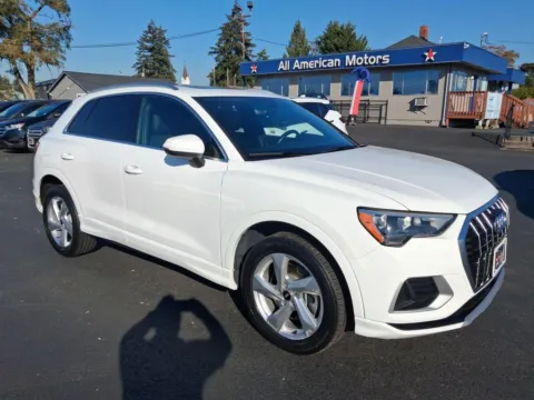 White 2021 Audi Q3 40 TFSI Premium Sport Utility 4D for sale in Tacoma, WA