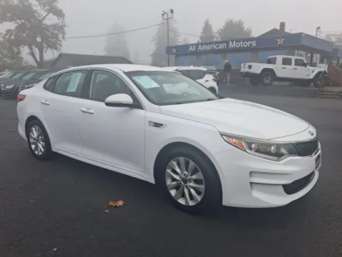 White 2017 Kia Optima EX Sedan 4D for sale in Tacoma, WA