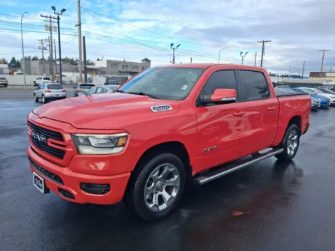 Another view of 2019 Ram 1500 Crew Cab Big Horn Pickup 4D 5 1/2 ft for sale in Tacoma, WA at All American Motors