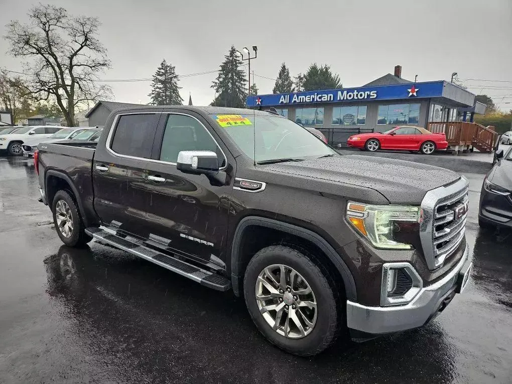Used 2019 GMC Sierra 1500 Crew Cab SLT Pickup 4D 5 3/4 ft for sale in