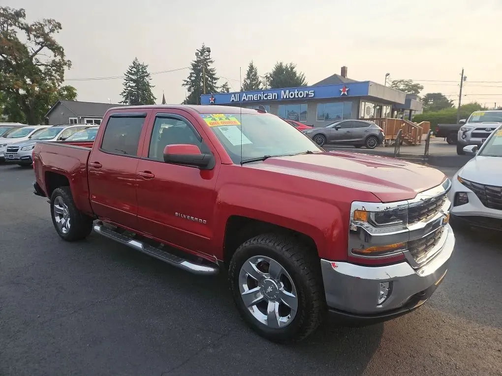 2018 Chevrolet Silverado 1500 Crew Cab LT Pickup 4D 5 3/4 ft for sale in Tacoma, WA