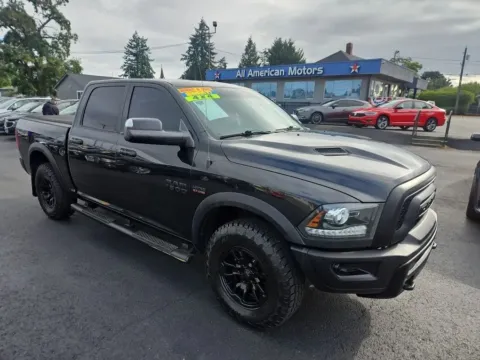 Black 2016 Ram 1500 Crew Cab Rebel Pickup 4D 5 1/2 ft for sale in Tacoma, WA