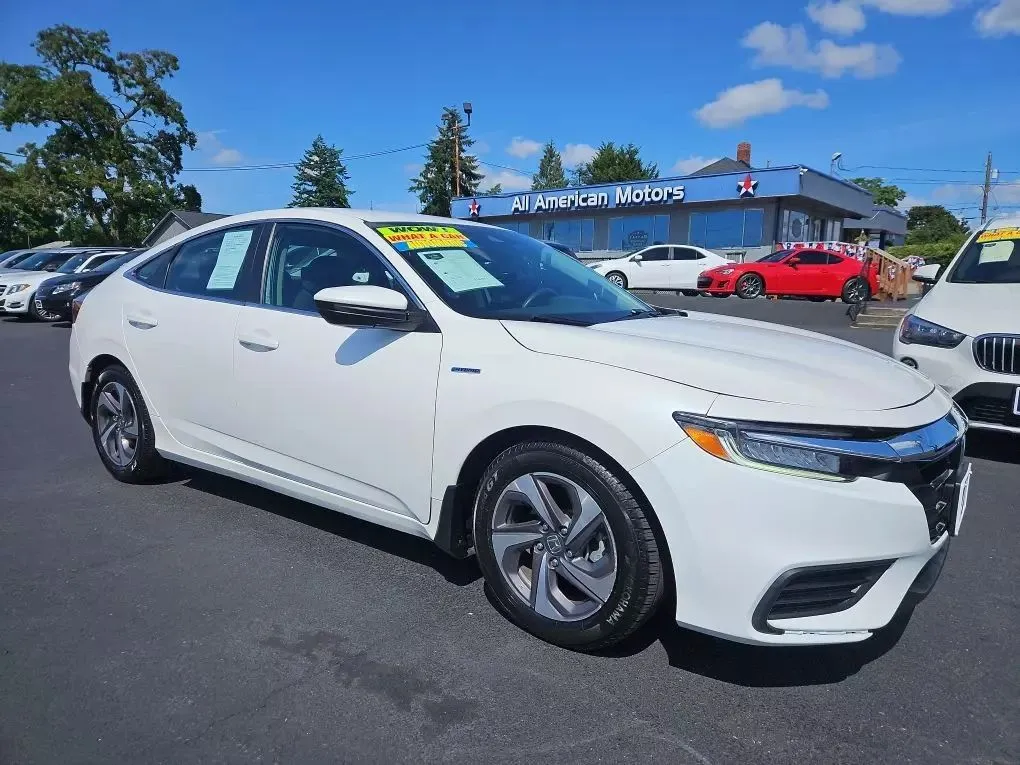 White 2019 Honda Insight LX Sedan 4D for sale in Tacoma, WA