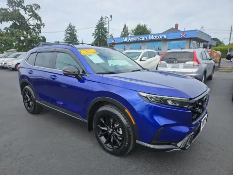 Blue 2023 Honda CR-V Hybrid Sport SUV 4D for sale in Tacoma, WA