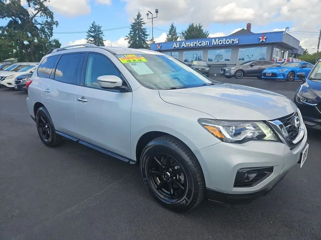 Silver 2019 Nissan Pathfinder SV Sport Utility 4D for sale in Tacoma, WA