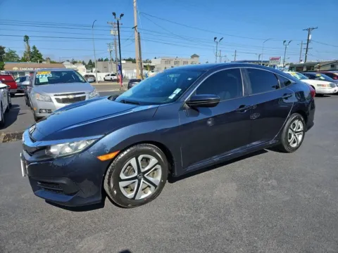 Another view of 2017 Honda Civic LX Sedan 4D for sale in Tacoma, WA at All American Motors