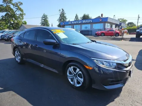 Gray 2017 Honda Civic LX Sedan 4D for sale in Tacoma, WA