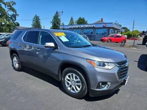 Gray 2020 Chevrolet Traverse LT Sport Utility 4D for sale in Tacoma, WA