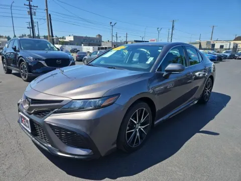 Another view of 2022 Toyota Camry SE Sedan 4D for sale in Tacoma, WA at All American Motors