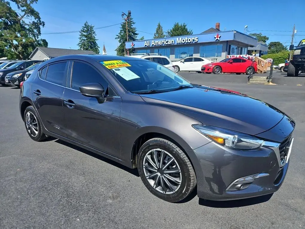 Gray 2018 MAZDA MAZDA3 Grand Touring Hatchback 4D for sale in Tacoma, WA