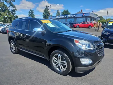Black 2017 Chevrolet Equinox Premier Sport Utility 4D for sale in Tacoma, WA