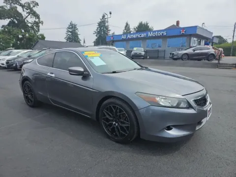 Gray 2009 Honda Accord EX-L Coupe 2D for sale in Tacoma, WA