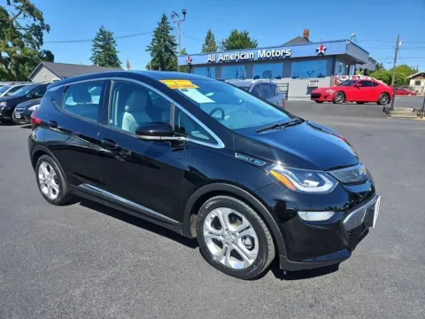 Black 2019 Chevrolet Bolt EV LT Hatchback 4D for sale in Tacoma, WA