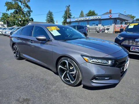 Gray 2018 Honda Accord Sport Sedan 4D for sale in Tacoma, WA