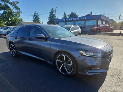 Gray 2018 Honda Accord Sport Sedan 4D for sale in Tacoma, WA