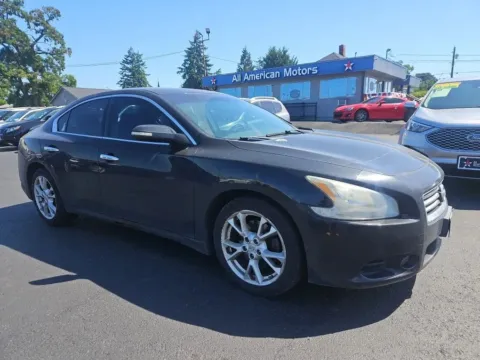Black 2012 Nissan Maxima SV Sedan 4D for sale in Tacoma, WA