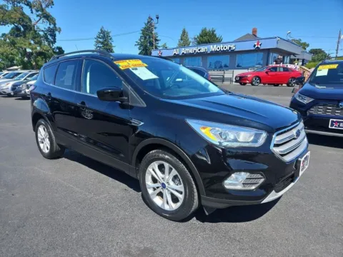 Black 2018 Ford Escape SEL Sport Utility 4D for sale in Tacoma, WA