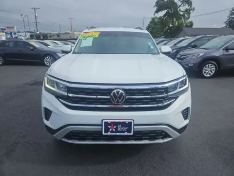 Photos of 2021 Volkswagen Atlas SE 4Motion w/Tech Pkg Sport Utility 4D for sale in Tacoma, WA at All American Motors