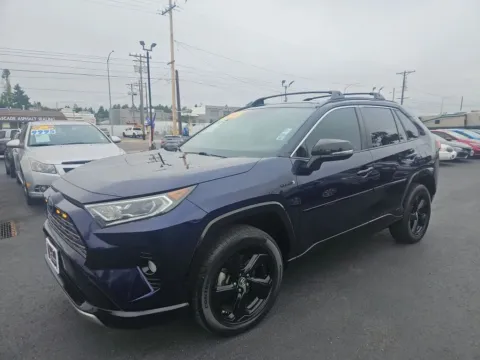 Another view of 2019 Toyota RAV4 Hybrid XSE Sport Utility 4D for sale in Tacoma, WA at All American Motors