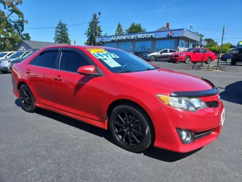 Red 2014 Toyota Camry SE Sedan 4D for sale in Tacoma, WA