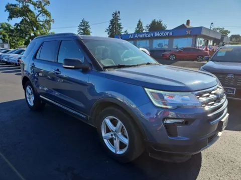 Blue 2018 Ford Explorer XLT Sport Utility 4D for sale in Tacoma, WA