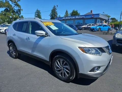 Silver 2016 Nissan Rogue SL Sport Utility 4D for sale in Tacoma, WA