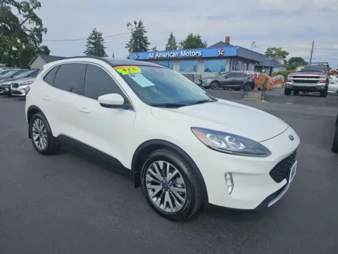 White 2022 Ford Escape Titanium Hybrid Sport Utility 4D for sale in Tacoma, WA