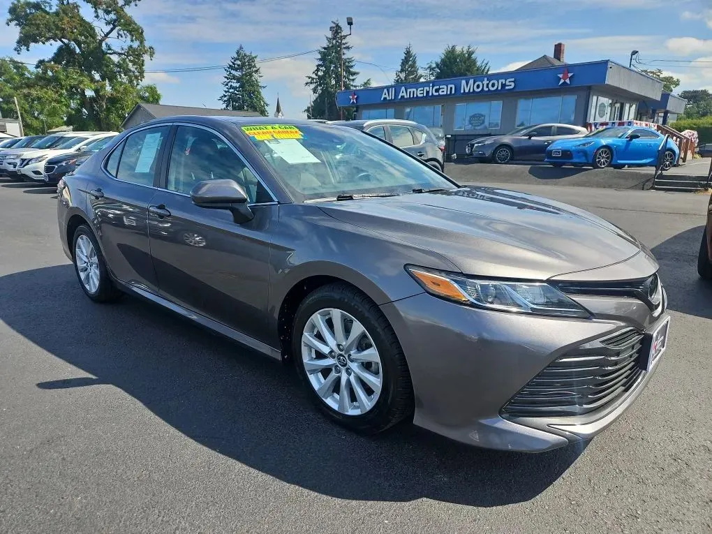 Gray 2019 Toyota Camry LE Sedan 4D for sale in Tacoma, WA